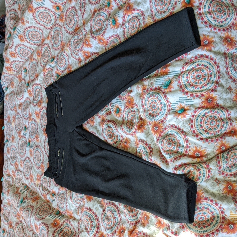 Black business causal pants